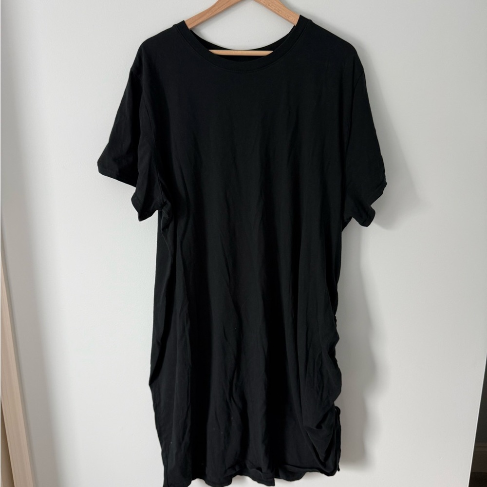 Universal Thread Black Side Tie t-shirt dress